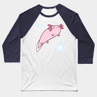 Cute happy axolotl Baseball T-Shirt